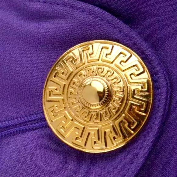 NWT- VERSACE LIMITED ADDITION PURPLE DRESS FOR H&M - Picture 9 of 15